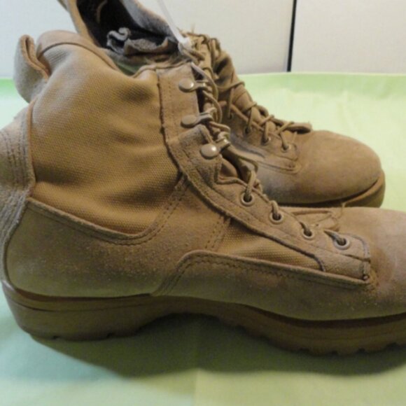 10R WELLCO 280-101 TAN SAND HOT WX BOOTS FLIGHT & COMBAT VEHICLE CREWMAN LD 4891 main image 16